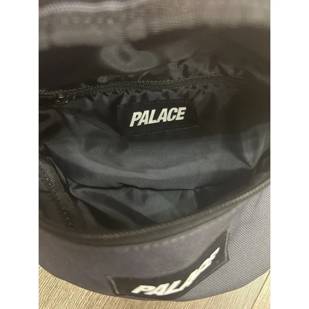 Palace Cordura Duck Canvas Cross Body Bag Black